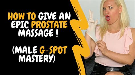 Massage de la prostate Massage sexuel Jona
